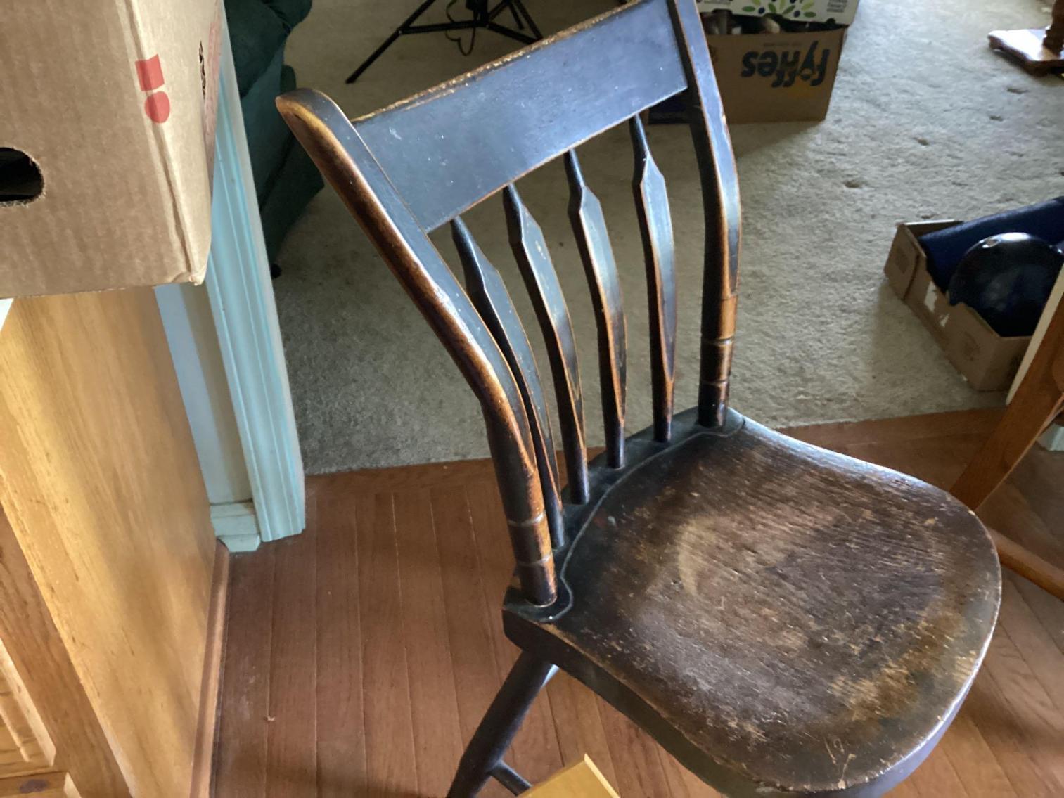 Image for Antique Chair and Stool
