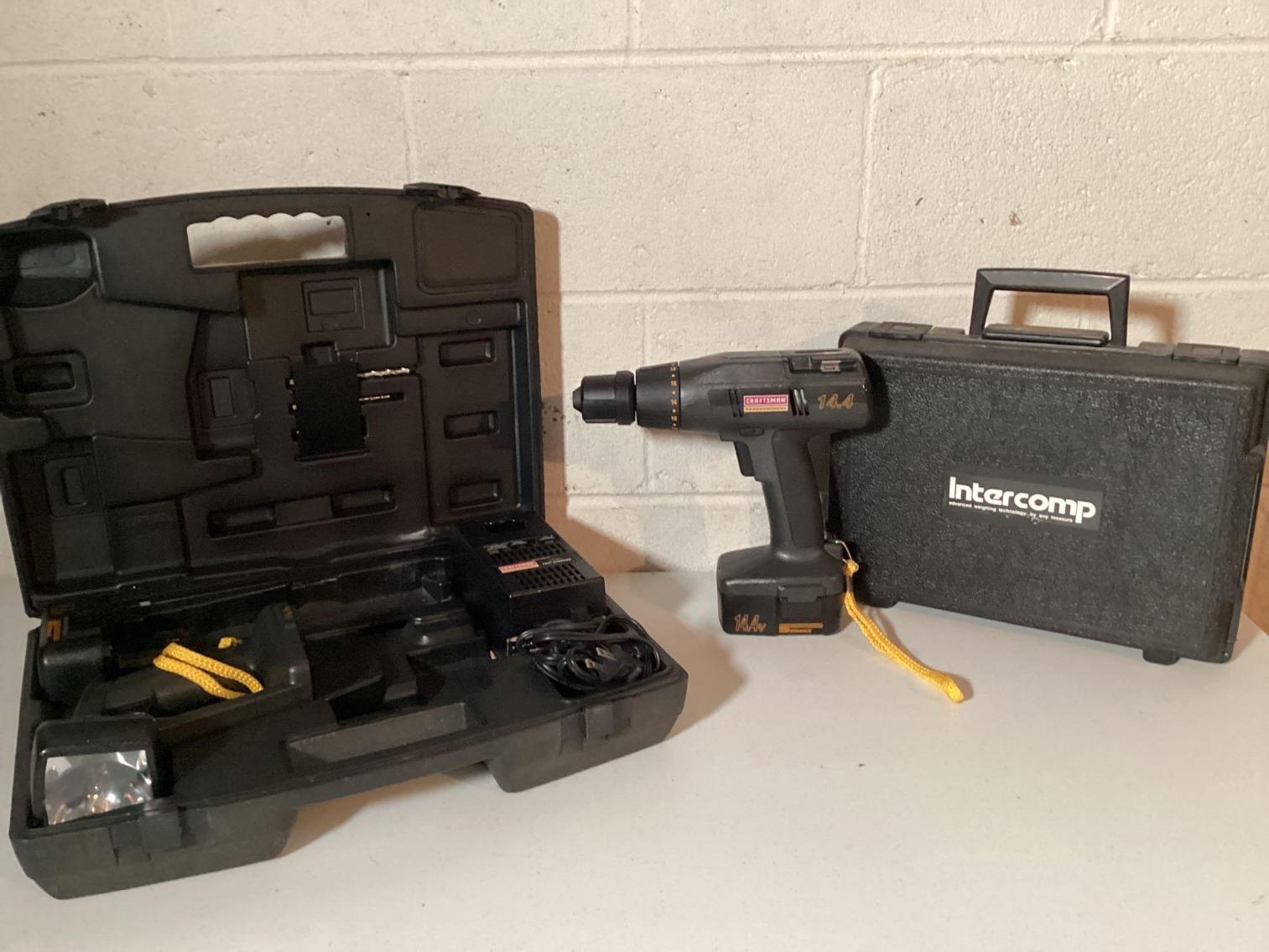 Image for Craftsman 14.4 cordless drill and light