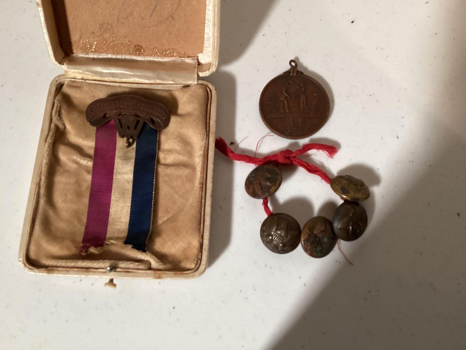 Image for Civil War Medals and Buttons