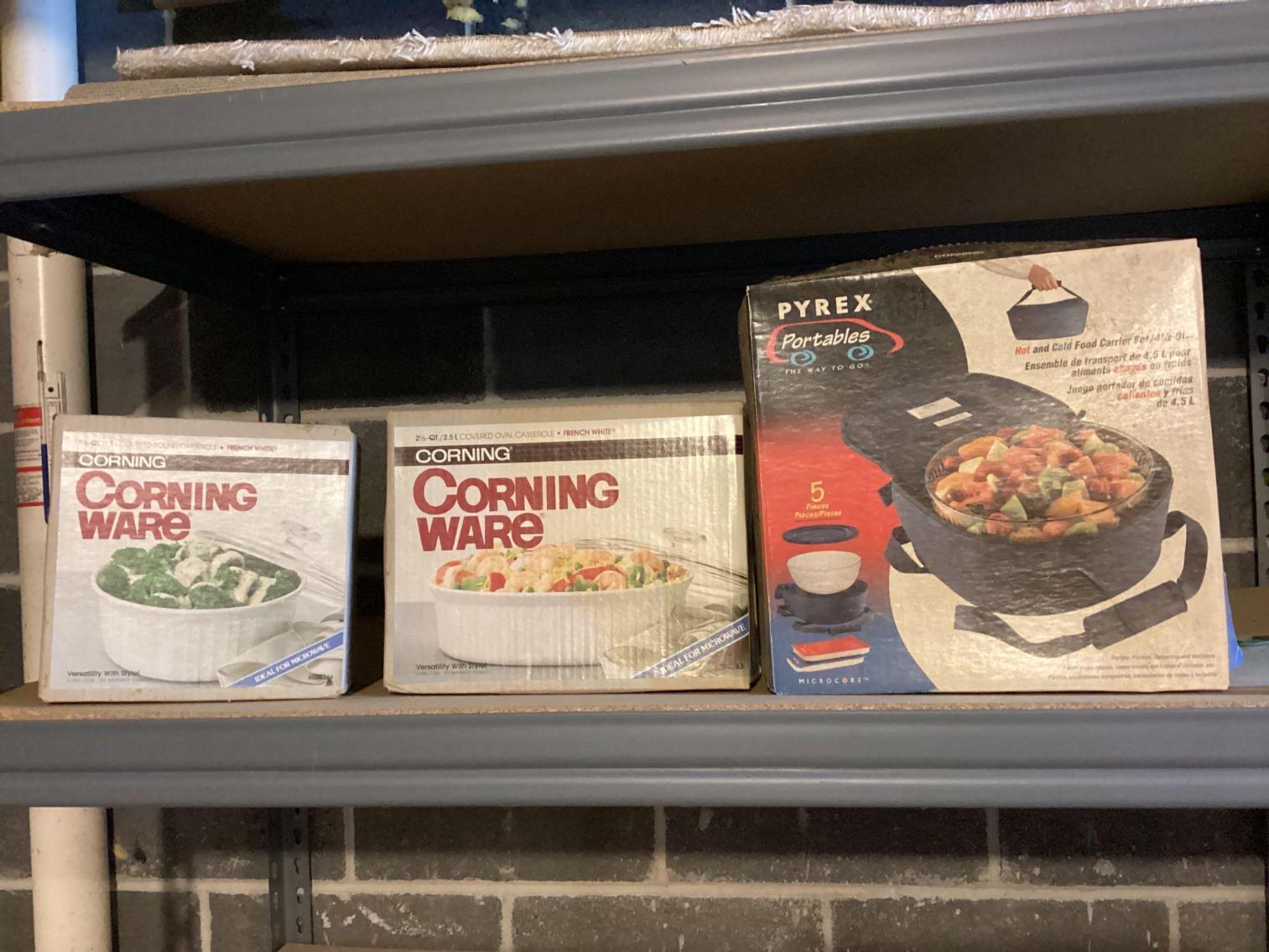 Image for Corningware and Pyrex