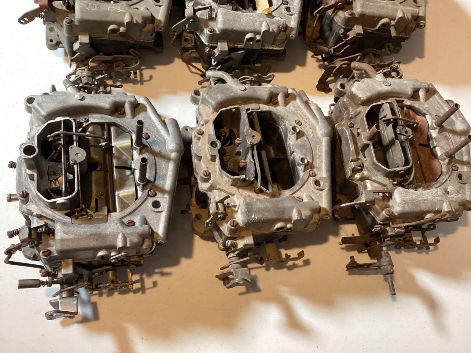 Image for 6 Carter ThermoQuad Carburetors