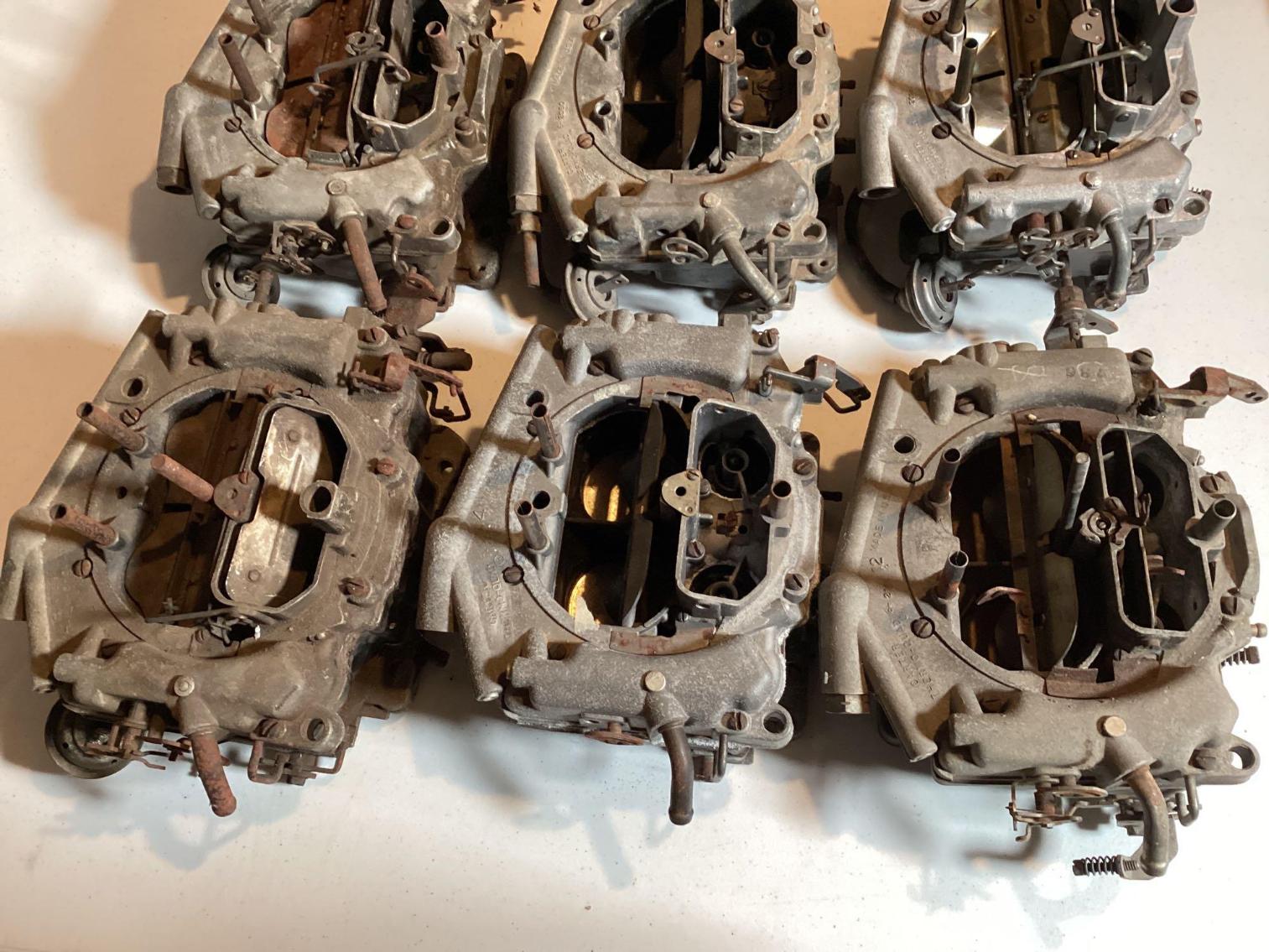 Image for 6 Carter ThermoQuad Carburetors