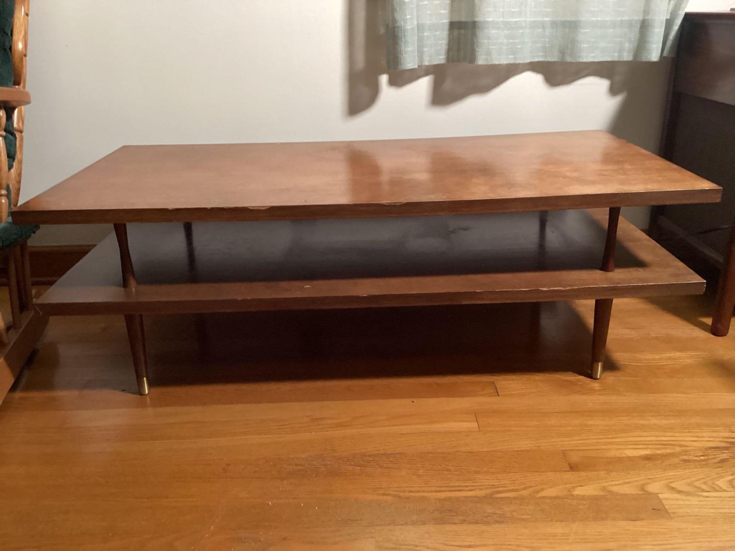 Image for Mid Century Two Level Coffee Table