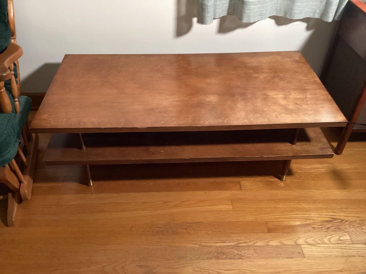 Image for Mid Century Two Level Coffee Table