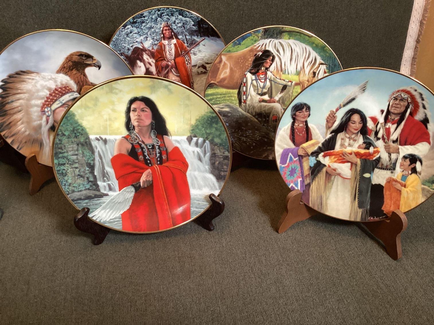 Image for Collector Plates - Western Theme
