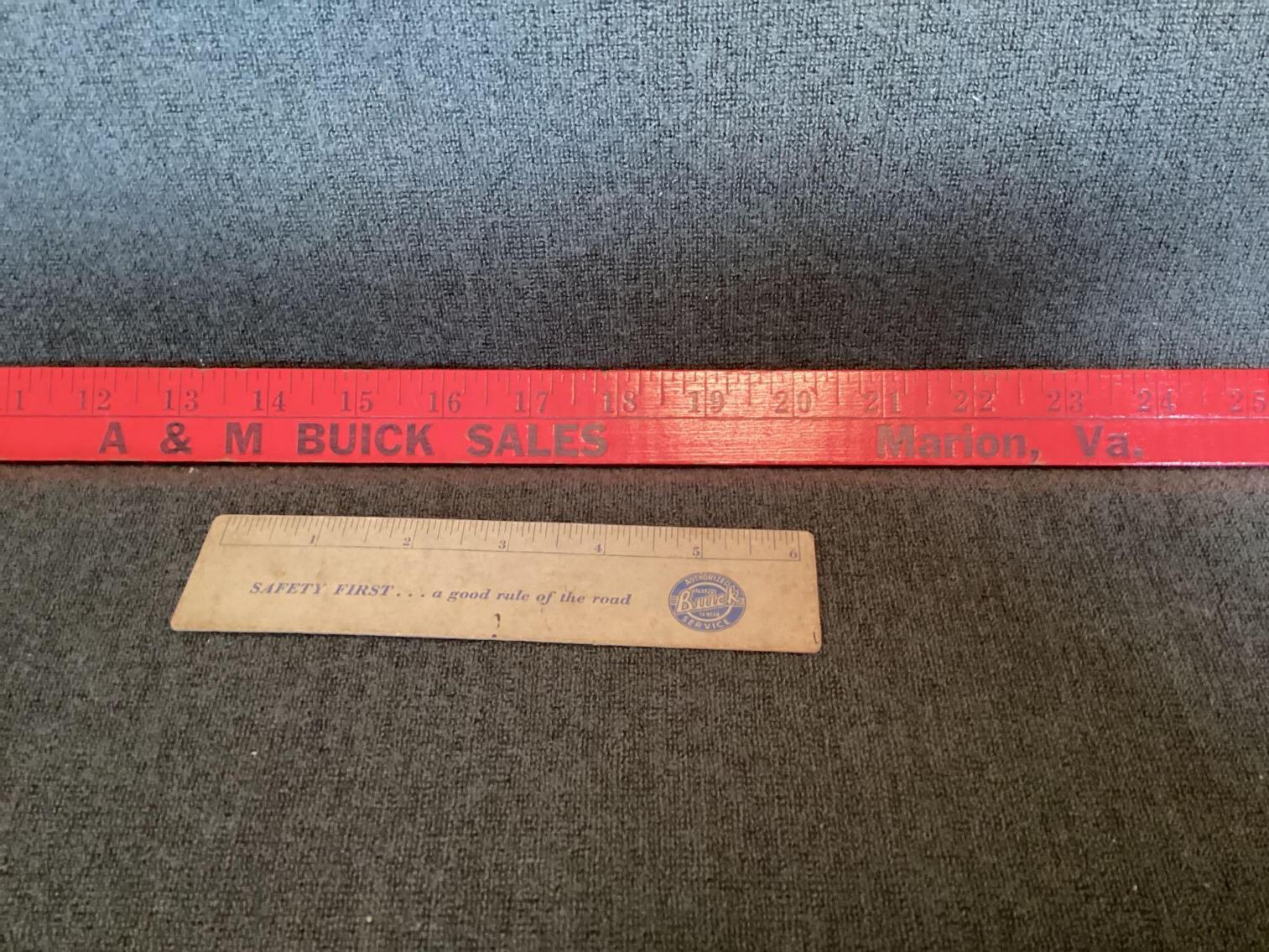 Image for Buick Advertising Rulers