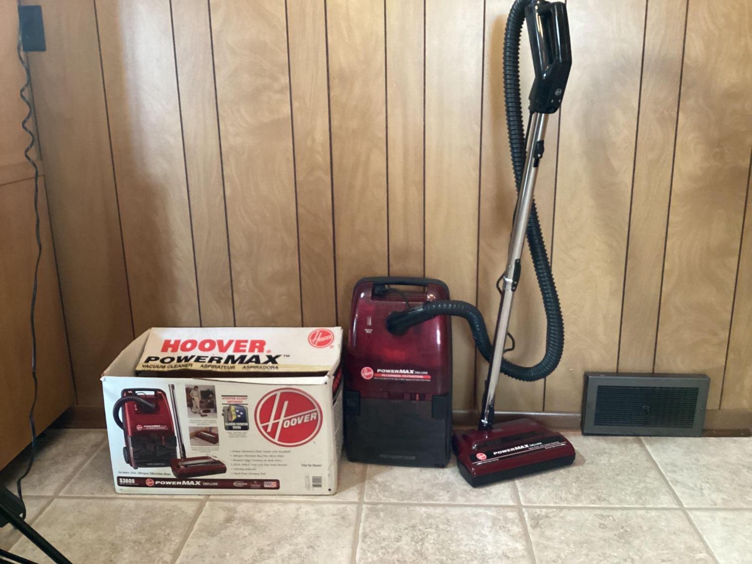 Image for Hoover Power Max Deluxe Canister Vacuum Cleaner