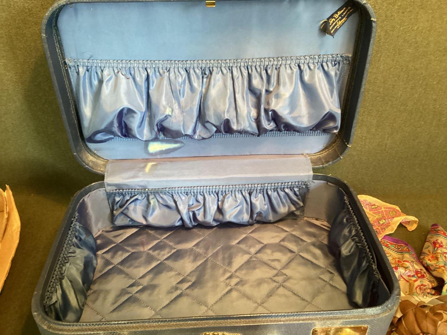 Image for Vintage Scarves and Overnight Suitcase