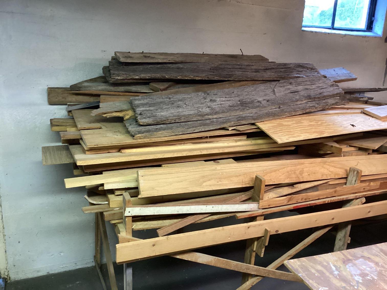 Image for Large Stack of Mixed Lumber