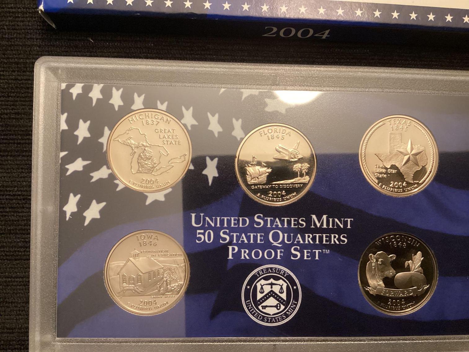 Image for 2004 & 2005 State Quarter Proof Sets