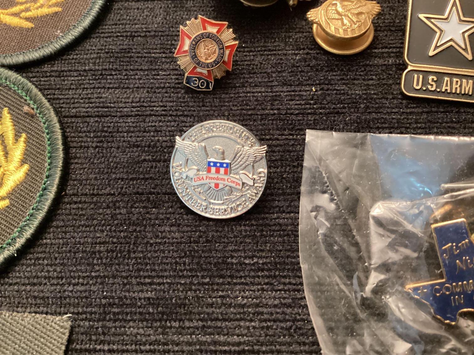 Image for Military and VFW Pins and Badges