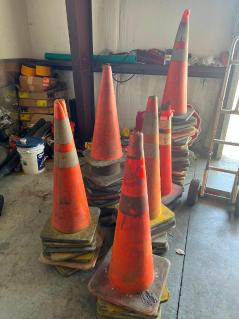 54-caution-cones-approximately-3-feet-high