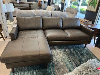 trafton-sofa-chaise-brown-leather-w-usb-chargers