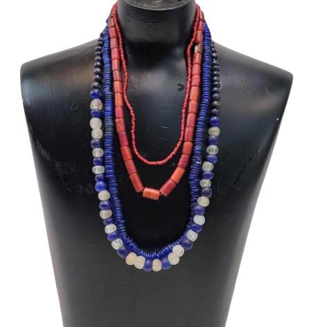 Four Strands of Antique Trade Beads