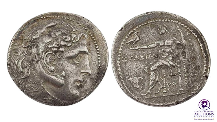 Kings of Macedon -Alexander the Great, 336-323 BC Tetradrachm