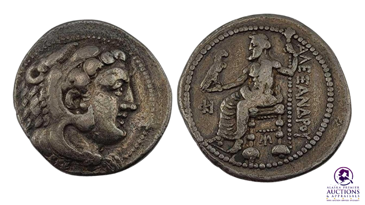 Kings of Macedon - Alexander the Great Lifetime Struck Tetradrachm, 336-323 BC