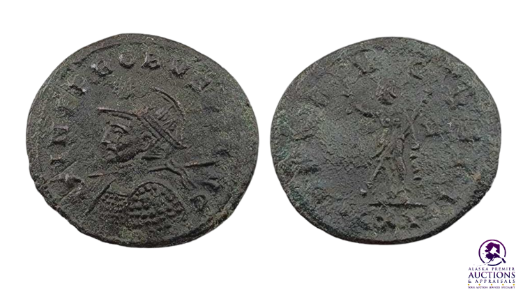 Probus Silvered Antoninianus 276-282 AD. - Ticinum Mint 