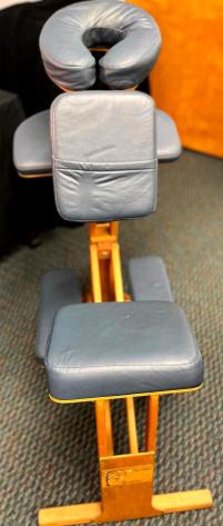 Vintage Foldable Adjustable Massage/ Tattoo Chair 