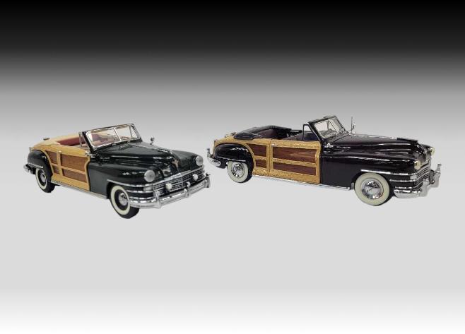 1948 Chrysler Town & Country Die Cast Cars