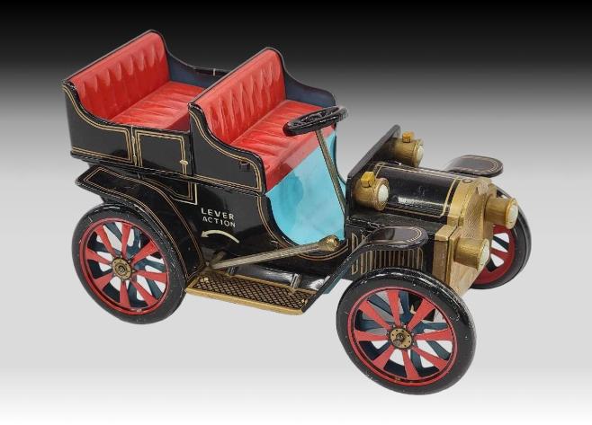 Modern Toys Lever Action Model T Tin Toy c.1940s