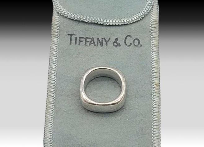 Tiffany & Co. Sterling Silver Band - Size 7