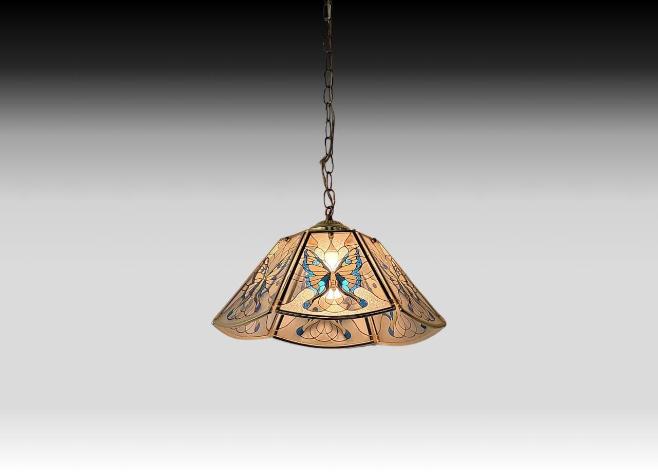 Butterfly 6-Panel Hanging Light