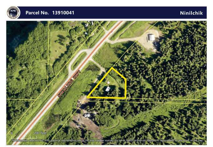 Log Home on 1.01 Acres - 74155 Sterling Hwy, Clam Gulch, AK 99568