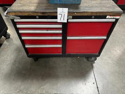 lista-7-drawer-wood-top-tool-cabinet