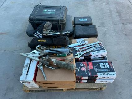 pallet-of-mechanic-tools-and-testing-equipment