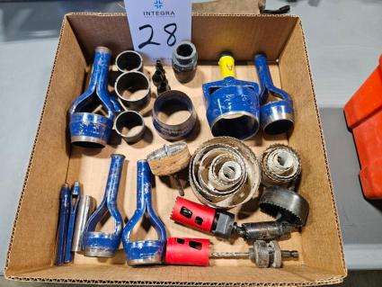 lot-of-assorted-hole-saws-gasket-punches