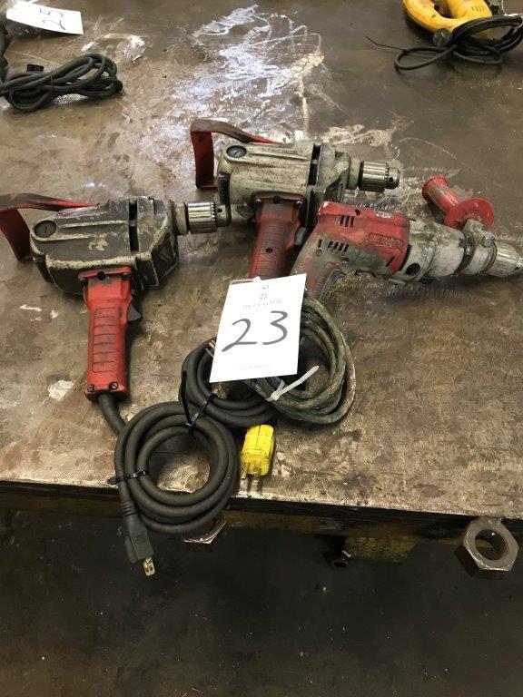 3-assorted-milwaukee-drills-electric