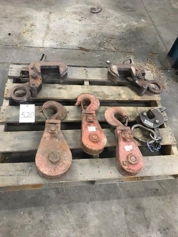 lot-of-assorted-pulley-blocks-sheet-lifters