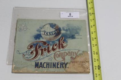 1910-frick-company-machinery-catalogue-8-x-9-66-pages-with-some-wear-on
