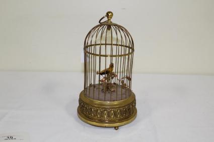 kend-german-singing-bird-in-a-cage-w-feathers-11h