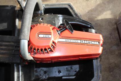 craftsman-chainsaw-17-bar-not-tested