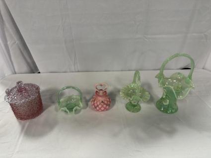 5-pcs-fenton-including-3-hand-painted-and-artist-signed-plus-perfume-a