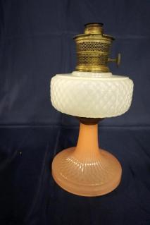two-color-pink-base-and-frosted-font-aladdin-lamp-no-chimney