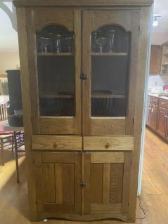 antique-oak-kitchen-cupboard