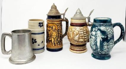 collection-of-steins-and-mugs