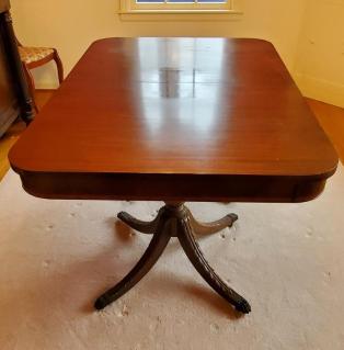 antique-genuine-mahogany-dining-table