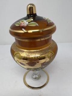 japanese-hand-painted-amber-lidded-candy-dish
