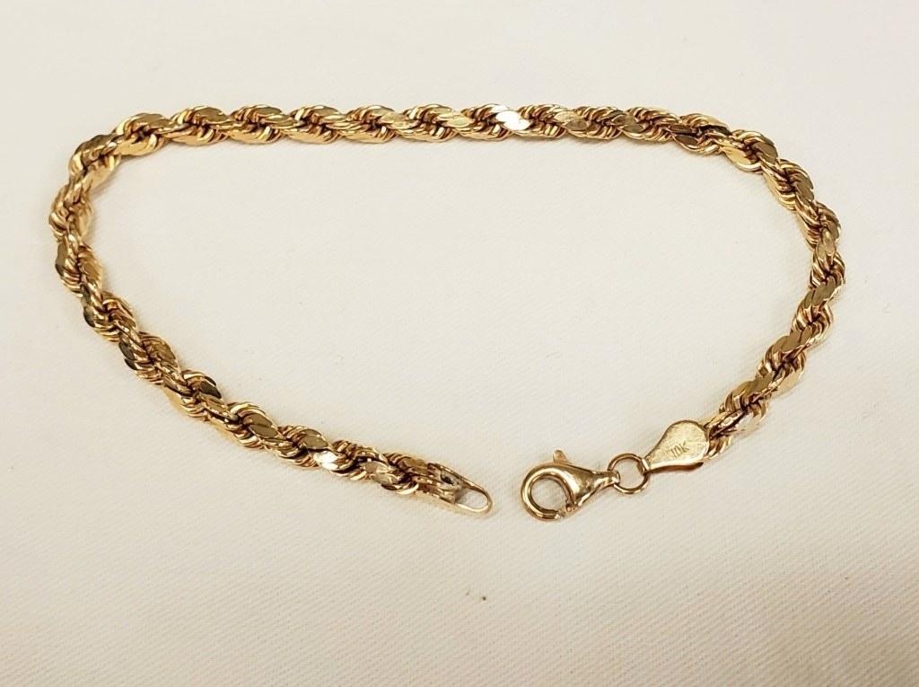 10kt-yellow-gold-rope-bracelet